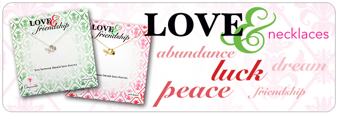 hearts and love necklaces