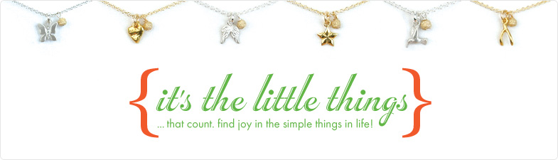 necklaces, it's the little things