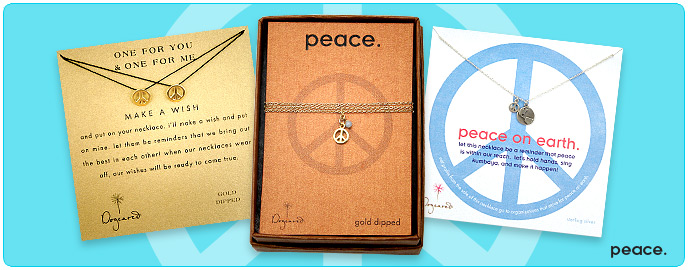 peace necklaces