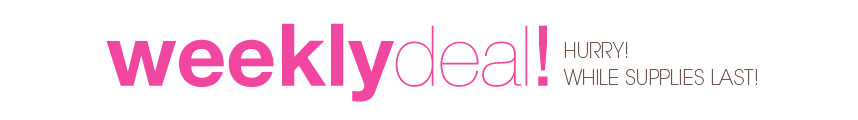 weekly deal