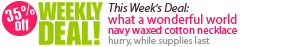 Dogeared Weekly Deal