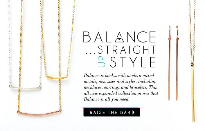 Balance...Straight-Up Style!