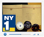 Dogeared Press - As Seen on TV: NY1 Morning Show