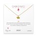 year of the ox charm necklace, gold dipped
