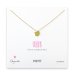 ohio necklace, gold dipped