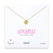arkansas necklace, gold dipped