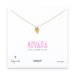 nevada necklace, gold dipped