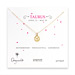 taurus zodiac gold dipped necklace