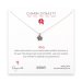 year of the dog charm necklace, sterling silver