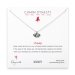 year of the sheep charm necklace, sterling silver
