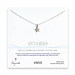 life's a beach sterling silver necklace with starfish - 18 inches