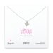 texas necklace, sterling silver