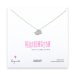 washington necklace, sterling silver
