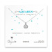aquarius zodiac sterling silver necklace