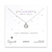 cancer zodiac sterling silver necklace