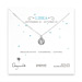 libra zodiac sterling silver necklace