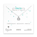 pisces zodiac sterling silver necklace