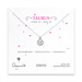 taurus zodiac sterling silver necklace