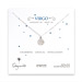 virgo zodiac sterling silver necklace