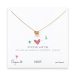 three pearl mom necklace, gold dipped