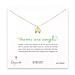 moms are angels gold dipped necklace with angel wings