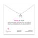 moms are angels sterling silver necklace with angel wings