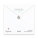 mom, you are loved necklace, sterling silver