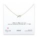 xo necklace, sterling silver