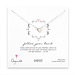 follow your heart sterling silver necklace