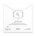 je t'aime sterling silver necklace