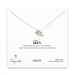 love birds sterling silver necklace