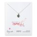 love collection flower skull necklace, sterling silver