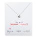 love collection full heart necklace, sterling silver