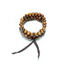 not to worry teak wood bracelet set of 3