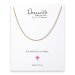 small textured cable chain, gold dipped -18 inches