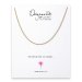 small textured cable chain, gold dipped - 24 inches