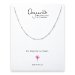 beaded chain, sterling silver -18 inches