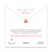 limited edition hopeful heart gold dipped necklace with rose gold heart bead