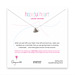 limited edition hopeful heart sterling silver necklace with heart bead