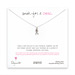 wish for a cure sterling silver ribbon necklace