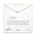 bridal pearls of love gold dipped necklace with white pearl