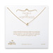 bridal pearls of happiness gold dipped necklace with white pearl - 18 inches