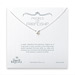 bridal pearls of friendship sterling silver necklace with white pearl