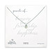 bridal wrapped white pearl sterling silver reminder necklace