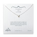 bridal pearls of love sterling silver necklace with white pearl - 18 inches