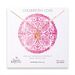 bridal celebrate love gold dipped necklace with cherry quartz teardrop - 18 inches