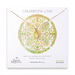 bridal celebrate love gold dipped necklace with green quartz teardrop - 18 inches