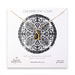 bridal celebrate love gold dipped necklace with black onyx teardrop - 18 inches