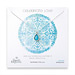 bridal celebrate love sterling silver necklace with turquoise teardrop - 18 inches