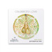 bridal celebrate love gold dipped green quartz teardrop earrings